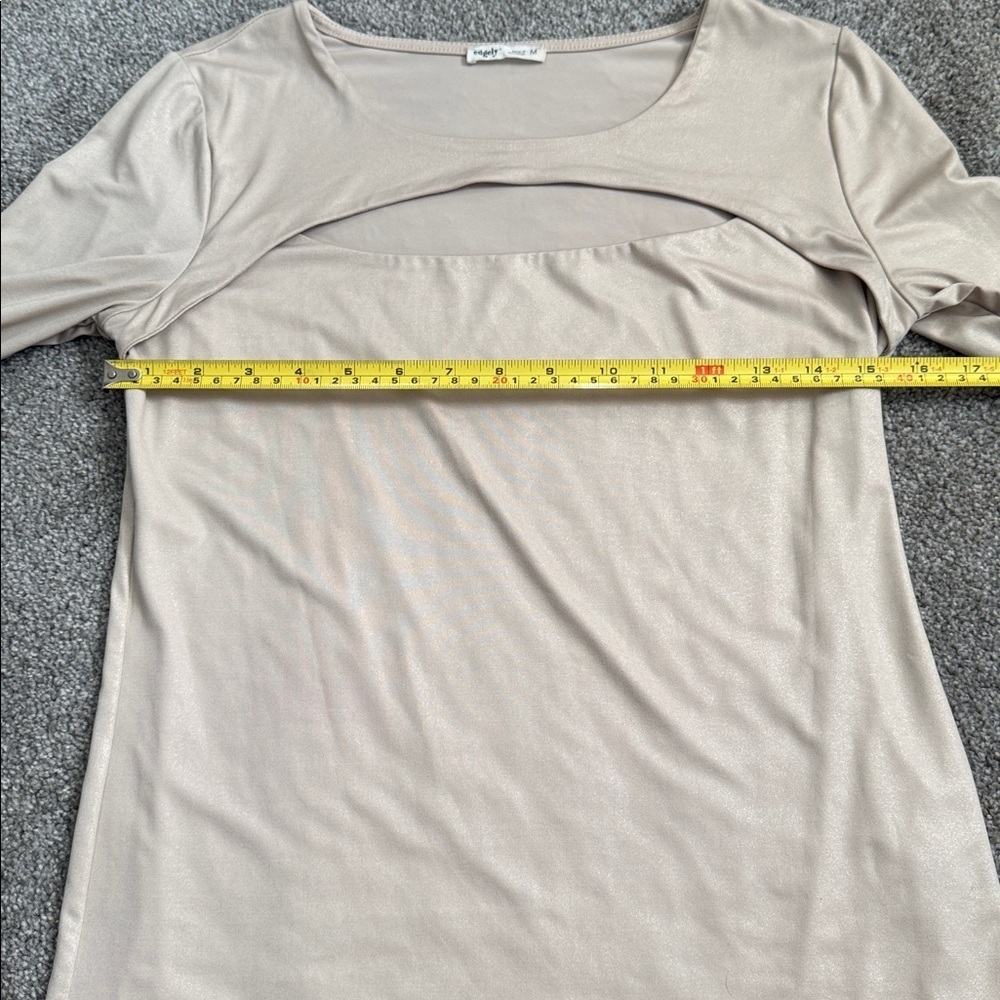 Edge Beige Long Sleeve Shirt - Picture 3 of 5